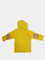 Желтый тонковка с капюшоном