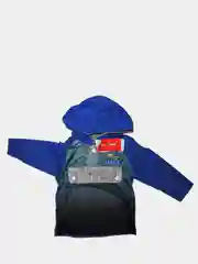 Индиго тонковка с капюшоном