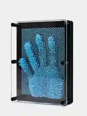 Голубой 3-d Пинарт  Антистресс  Пластиковый