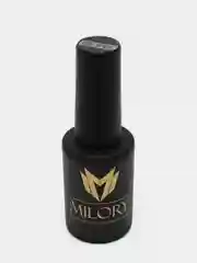 Гель-лак Milory Egg Black UV/LED, прозрачный, с белыми вкраплениями, 10 г