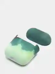 Бирюзовый чехол "Тай-дай" для apple airpods, кейс для наушников первого поколения pkt