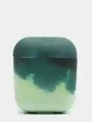 Бирюзовый чехол "Тай-дай" для apple airpods, кейс для наушников первого поколения pkt