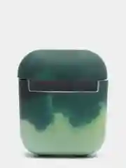 Бирюзовый чехол "Тай-дай" для apple airpods, кейс для наушников первого поколения pkt