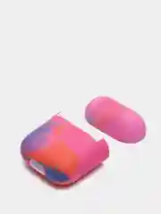 Вишнёвый чехол "Тай-дай" для apple airpods, кейс для наушников первого поколения pkt