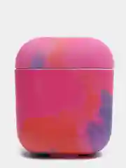 Вишнёвый чехол "Тай-дай" для apple airpods, кейс для наушников первого поколения pkt