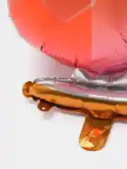 Розовый фольгированный шар "Коктейль"