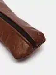 Рыжий ключница из натуральной кожи