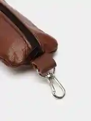 Рыжий ключница из натуральной кожи