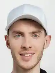 Белый бейсболка, унисекс