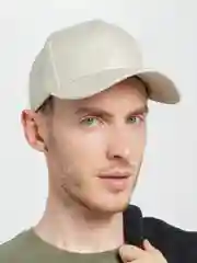 Светло-бежевый бейсболка, унисекс