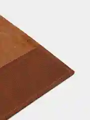 Желтый обложка на паспорт Корона, натуральная кожа