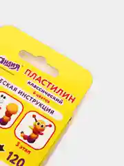 Пластилин классический "Юнландик-скульптор", 6 цветов, 120 г, Юнландия
