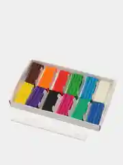 Пластилин классический, 6, 10, 12, 18 цветов со стеком