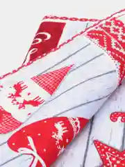 Серебряный скатерть новогодняя декоративная Рогожка 100% хлопок