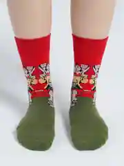 Желтый носки "Арт"