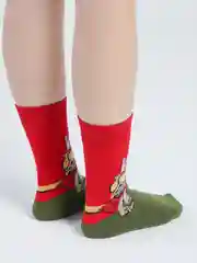 Желтый носки "Арт"