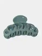 Тёмно-бирюзовый заколка-краб для волос, 11 х 5,5 см