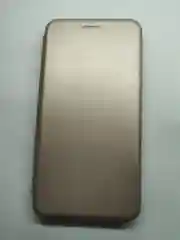 Золотой чехол-книжка (флип) Meizu M5C