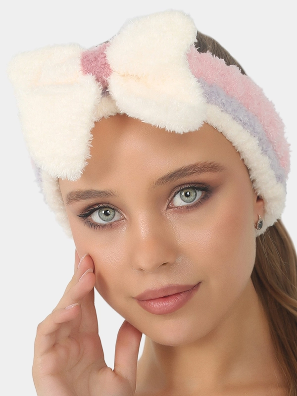 BEAUTY4LIFE Повязка для волос, женская, косметическая "Ушки"