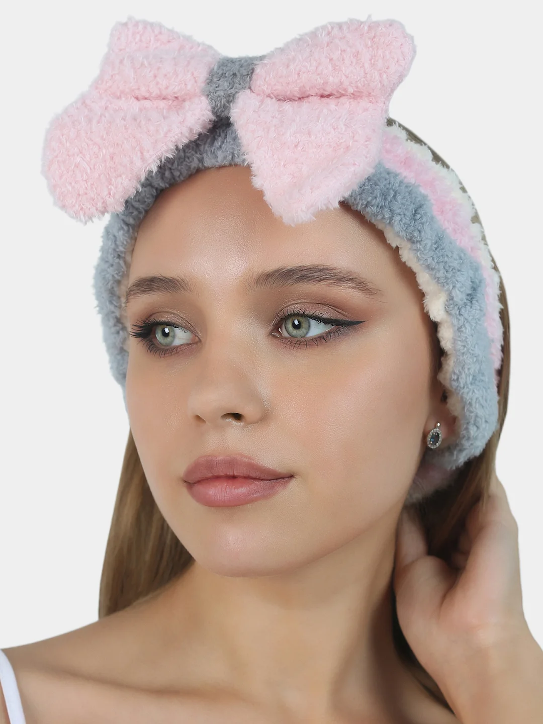 BEAUTY4LIFE Повязка для волос, женская, косметическая "Ушки"