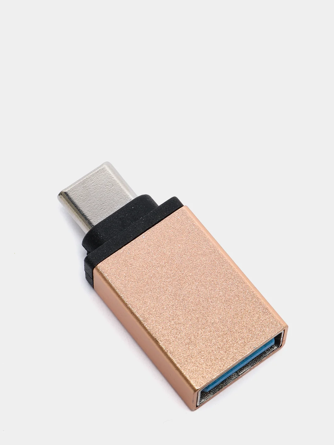 Золотой переходник отг OTG с Type-C на USB