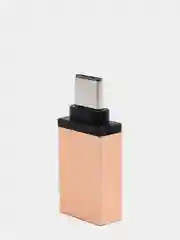 Золотой переходник отг OTG с Type-C на USB