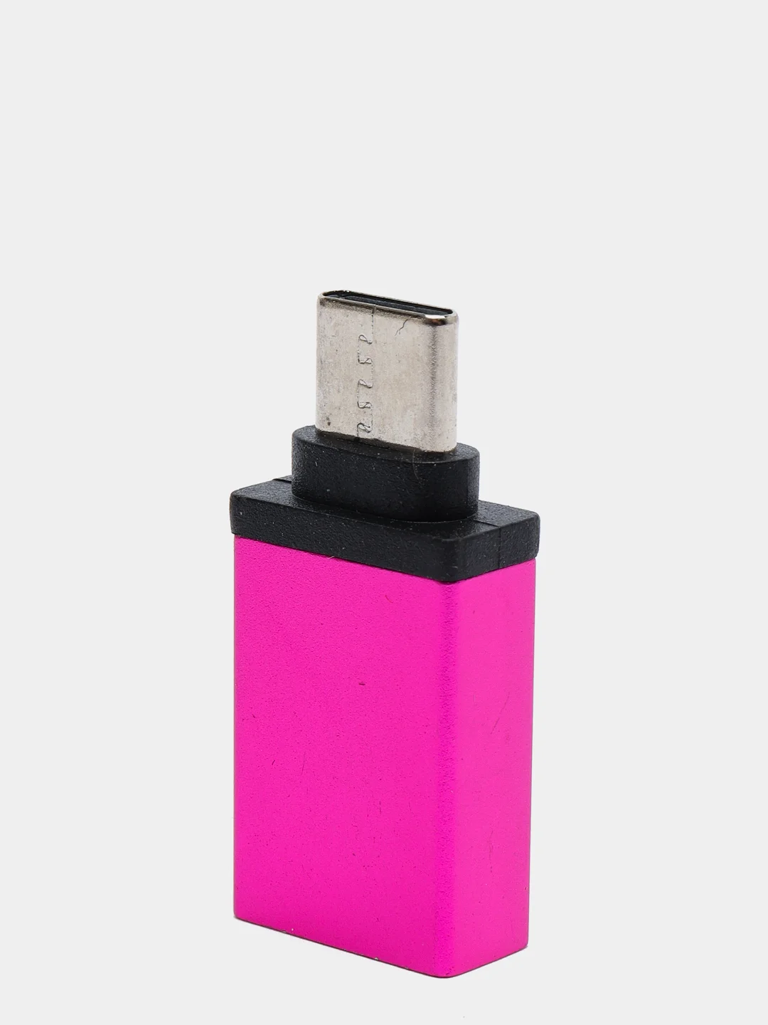 Фуксия переходник отг OTG с Type-C на USB