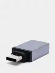 Серый переходник отг OTG с Type-C на USB