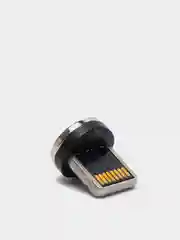 Небесно-голубой кабель магнитный для зарядки телефона Apple Lightning, Type-C, Micro-USB