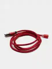 Красный кабель магнитный для зарядки телефона Apple Lightning, Type-C, Micro-USB