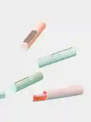 Белый ролик - щетка для чистки одежды и ковров от шерсти, волос, многоразовый