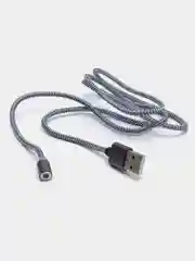 Серый кабель магнитный для зарядки телефона Apple Lightning, Type-C, Micro-USB