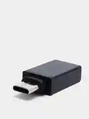 Черный переходник отг OTG с Type-C на USB