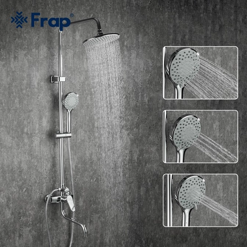 Душевая система FRAP F2427 из латуни