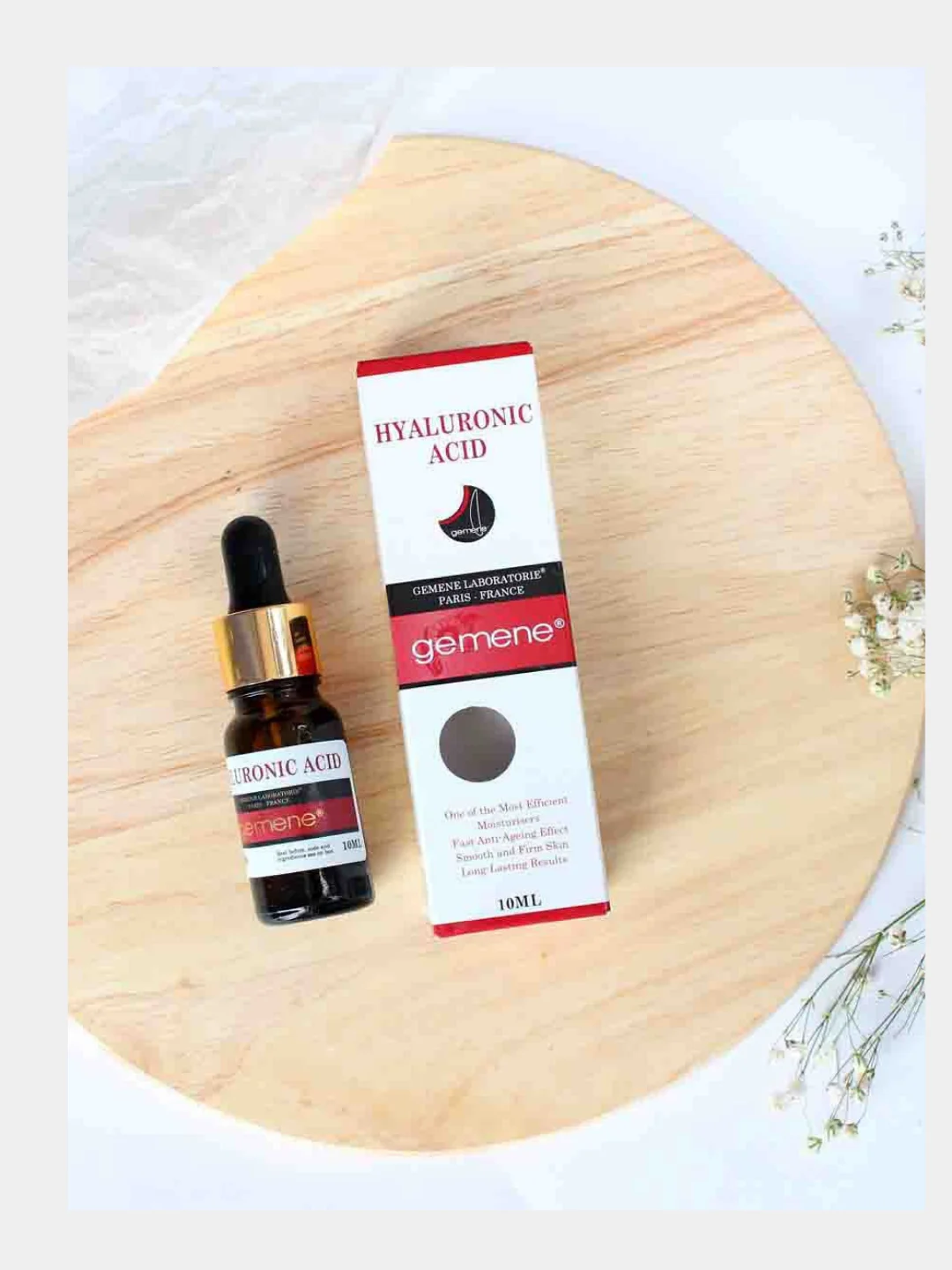 Hyaluronic acid. Гиалуроновая кислота 10 мл, Gemene