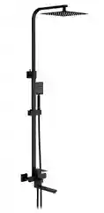 Черный душевая система FRAP F24802 из нержавеющей стали