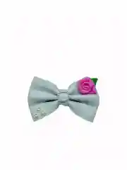 Розовый заколка из фоамирана