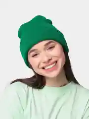 Зеленый шапка бини