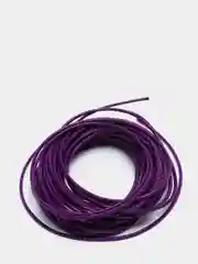 Фиолетовый вощеный шнур 1 мм