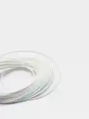 Белый вощеный шнур 1 мм