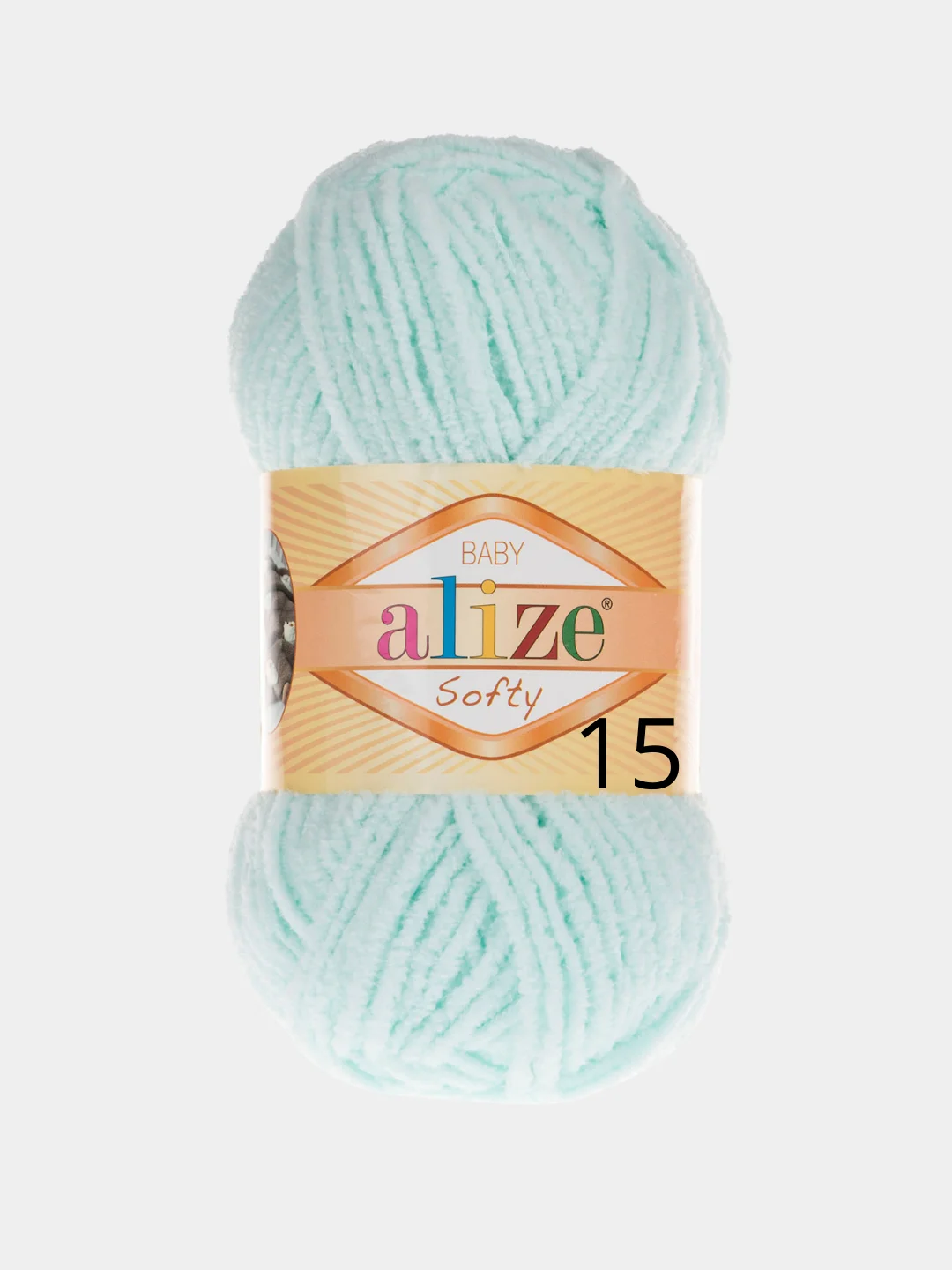 Ледяной пряжа Alize Softy, 50 г 115 м, 100% полиэстер