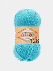 Морской пряжа Alize Softy, 50 г 115 м, 100% полиэстер