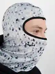 Приглушённый хаки балаклава-подшлемник