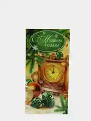 Тёмно-зелёный открытки в наборе