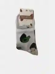 Белый носки "Авокадо"
