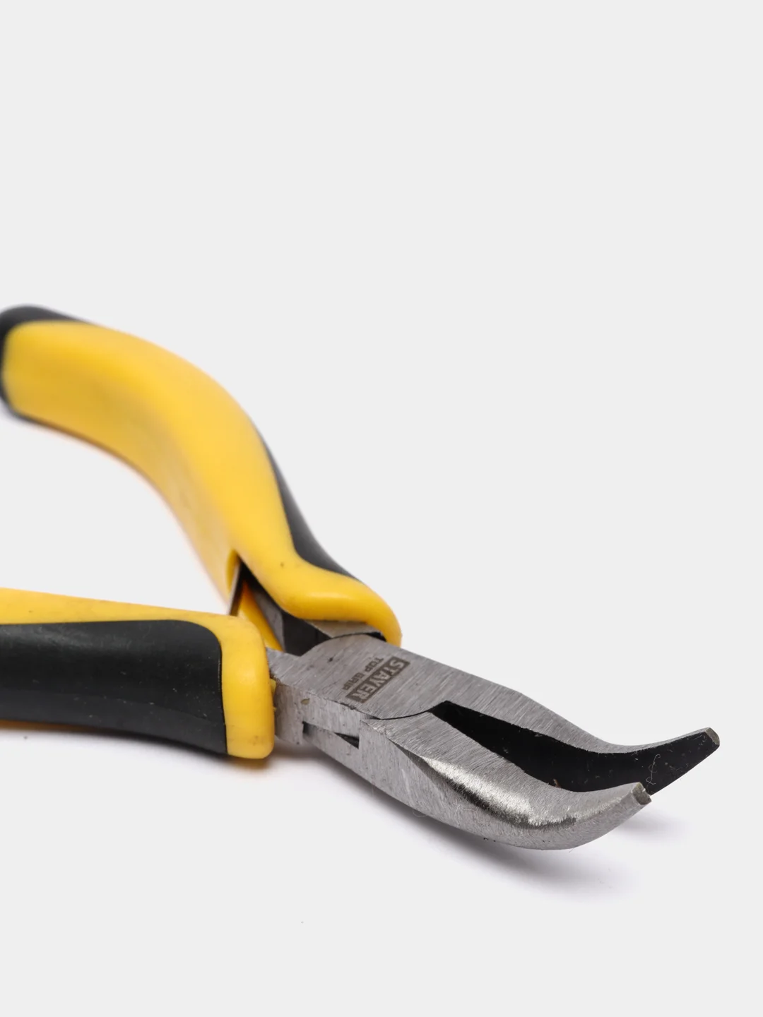 Мини тонкогубцы изогнутые TopGrip STAYER 2218-3, 120 мм