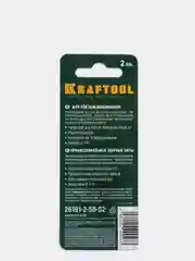 Биты торсионные KRAFTOOL PH2, 50 мм, 2 штуки магнитные для шуруповерта и дрели