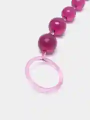 Фиолетовый анальные бусы, 22 см