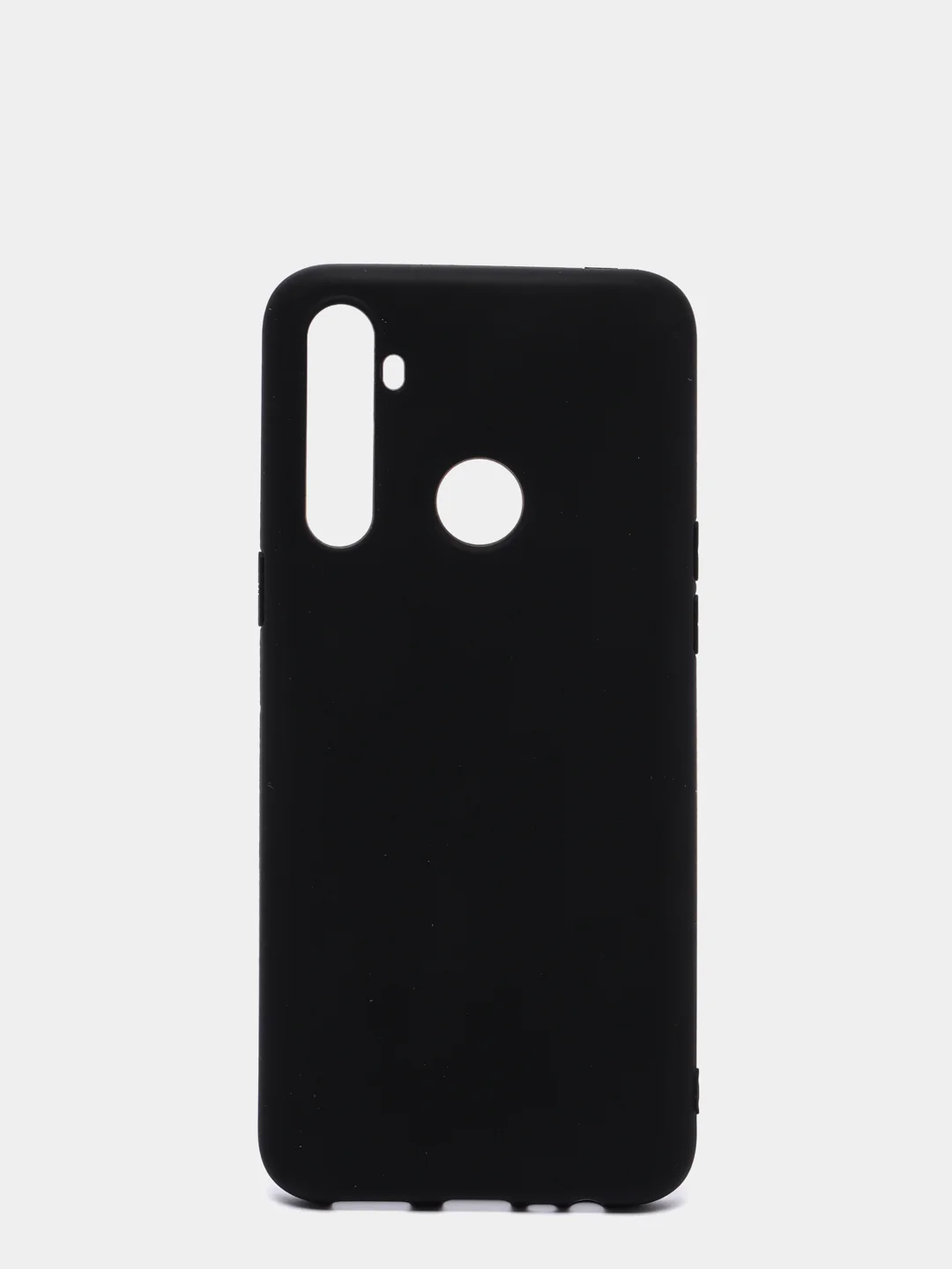 Черный чехол силиконовый для Realme 5 / Realme 6i / Realme C3