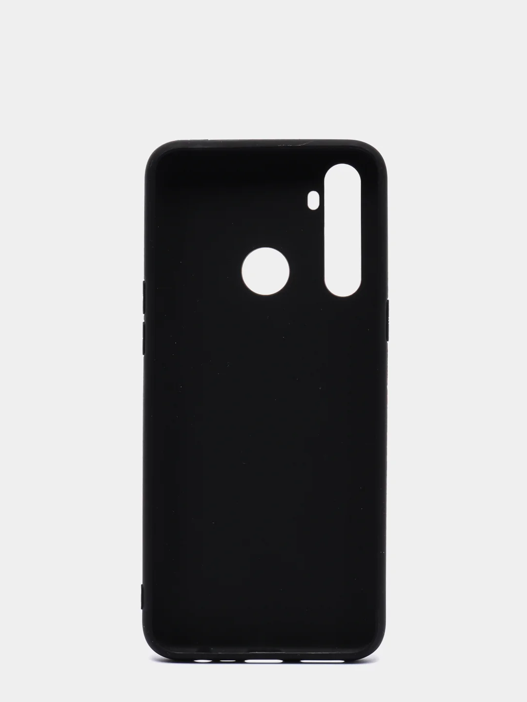 Черный чехол силиконовый для Realme 5 / Realme 6i / Realme C3